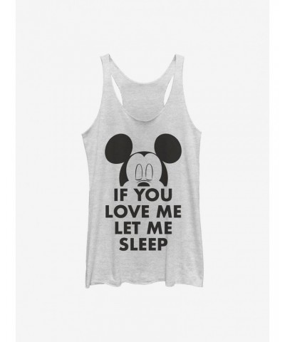 Disney Mickey Mouse Let Me Sleep Girls Tank $7.67 Tanks