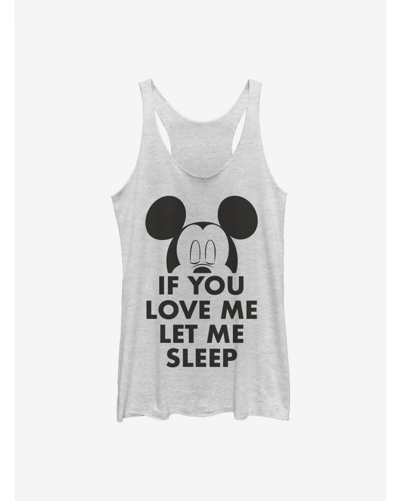 Disney Mickey Mouse Let Me Sleep Girls Tank $7.67 Tanks