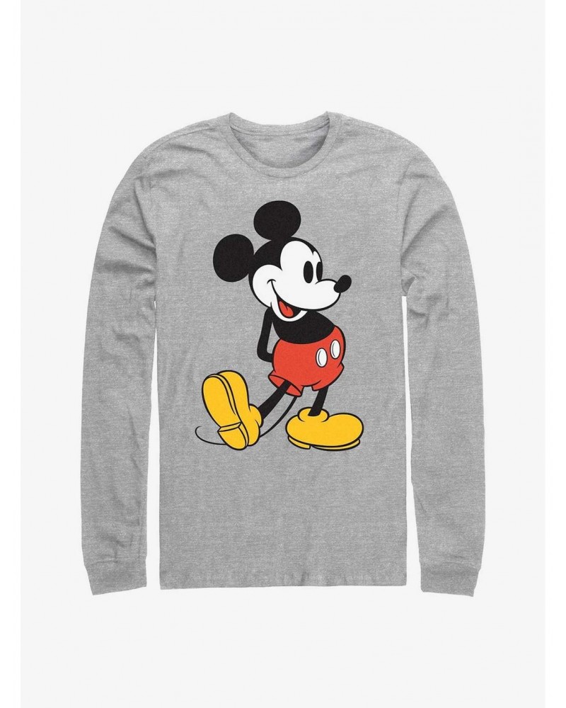 Disney Mickey Mouse Classic Mickey Long-Sleeve T-Shirt $11.58 T-Shirts