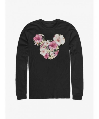 Disney Mickey Mouse Tropical Mouse Long-Sleeve T-Shirt $11.58 T-Shirts