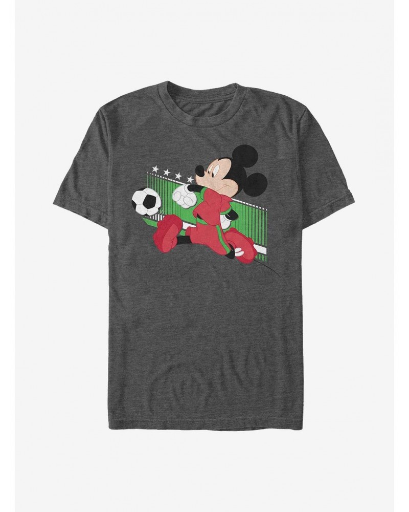 Disney Mickey Mouse Portugal Kick T-Shirt $8.03 T-Shirts