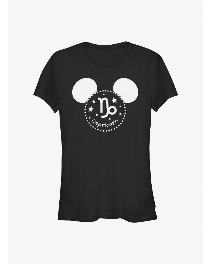 Disney Mickey Mouse Zodiac Capricorn Girls T-Shirt $8.57 T-Shirts