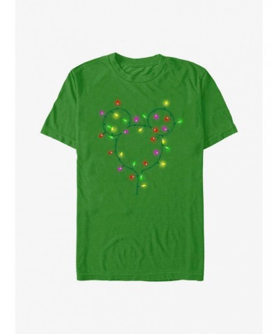 Disney Mickey Mouse Lights Strand T-Shirt $7.46 T-Shirts