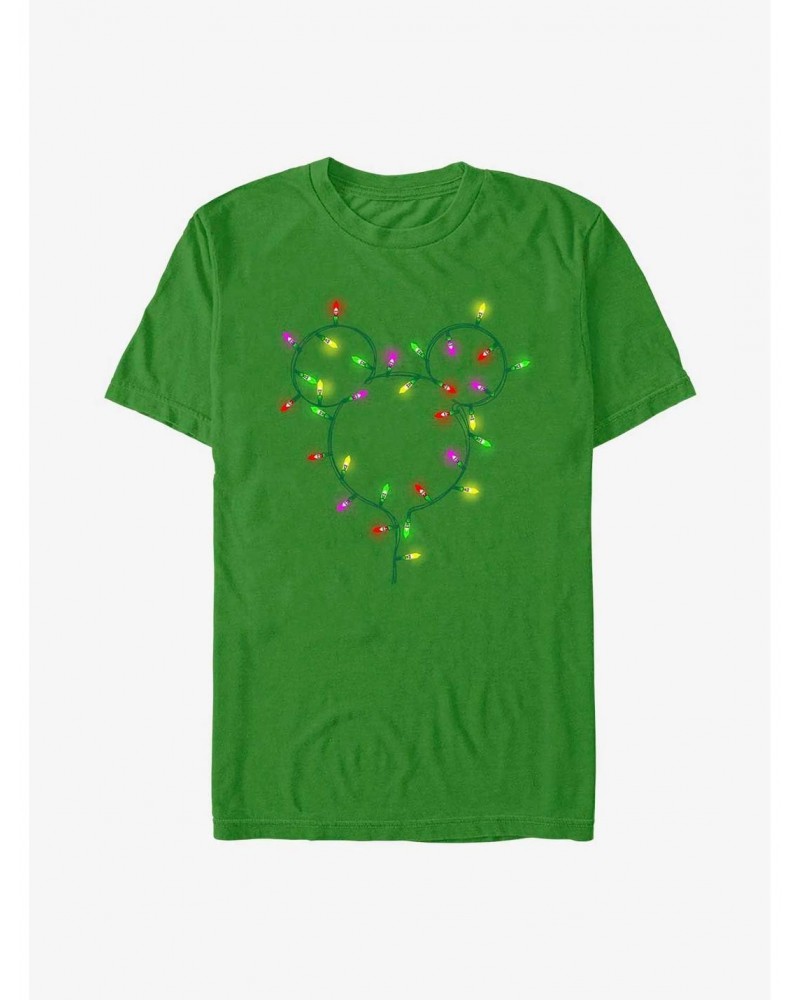 Disney Mickey Mouse Lights Strand T-Shirt $7.46 T-Shirts