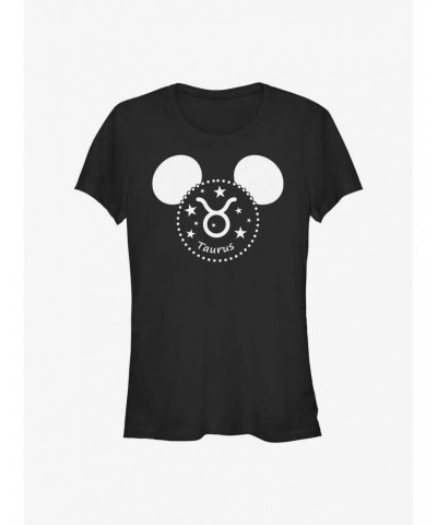 Disney Mickey Mouse Zodiac Taurus Girls T-Shirt $9.56 T-Shirts