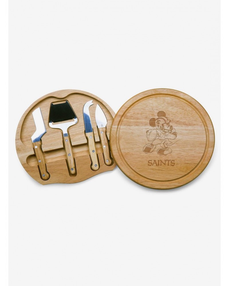 Disney Mickey Mouse NFL NO Saints Circo Cheese Cutting Board & Tools Set $29.84 Tools Set