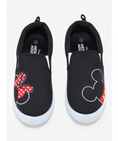 Disney Mickey Mouse & Minnie Mouse Slip-On Sneakers $18.45 Sneakers