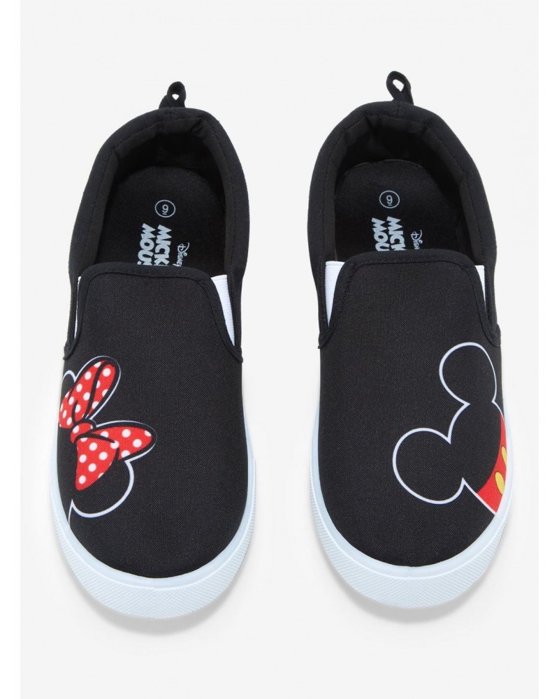 Disney Mickey Mouse & Minnie Mouse Slip-On Sneakers $18.45 Sneakers