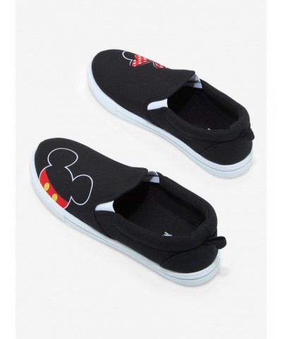 Disney Mickey Mouse & Minnie Mouse Slip-On Sneakers $18.45 Sneakers