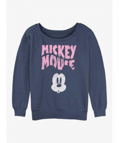 Disney Mickey Mouse Scared Mickey Face Girls Sweatshirt $12.10 Sweatshirts