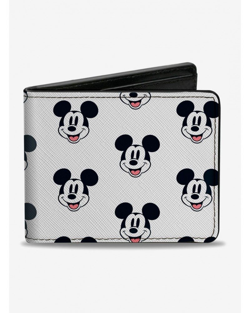 Disney Mickey Mouse Smiling Bifold Wallet $7.94 Wallets