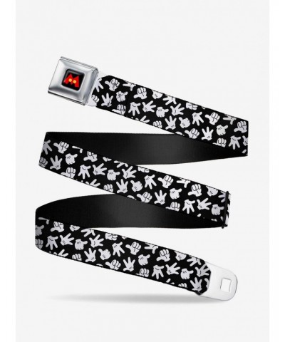 Disney Mickey Mouse Hand Gestures Seatbelt Belt $7.97 Belts