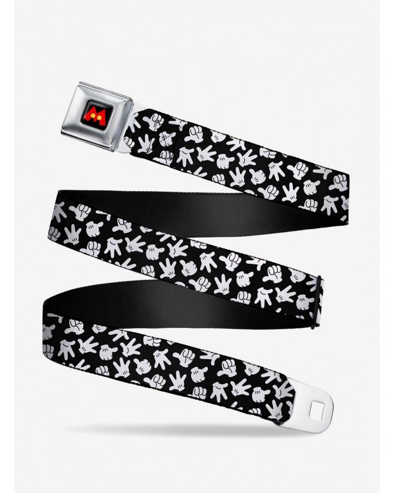 Disney Mickey Mouse Hand Gestures Seatbelt Belt $7.97 Belts