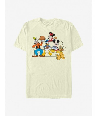 Disney Mickey Mouse Friendsgiving T-Shirt $6.31 T-Shirts