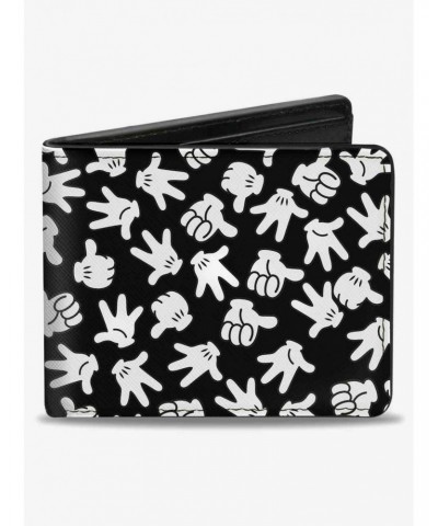 Disney Mickey Mouse Hand Gestures ScatteBifold Wallet $7.32 Wallets