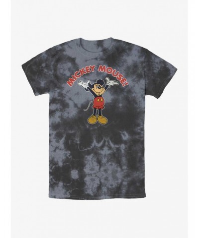 Disney Mickey Mouse Retro Mickey Tie-Dye T-Shirt $9.12 T-Shirts