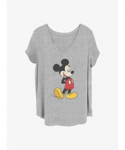 Disney Mickey Mouse Traditional Mickey Girls T-Shirt Plus Size $10.40 T-Shirts