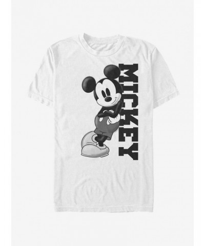 Disney Mickey Mouse Mickey Lean T-Shirt $7.27 T-Shirts