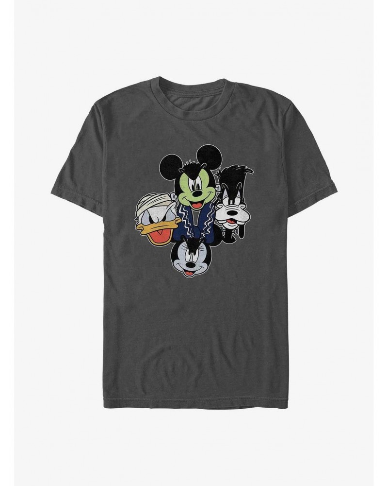 Disney Mickey Mouse Halloween Heads T-Shirt $8.03 T-Shirts