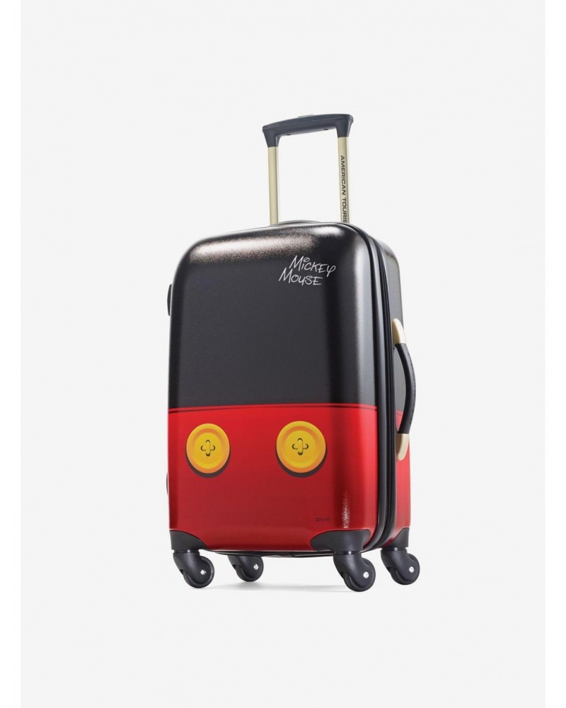 Disney Mickey Mouse Pants Carry On Spinner Hardside Luggage $44.97 Luggage