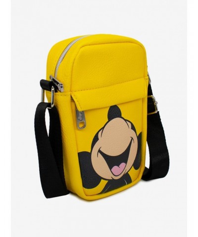 Disney Mickey Mouse Smiling Up Pose Cross Body Bag $14.76 Bags