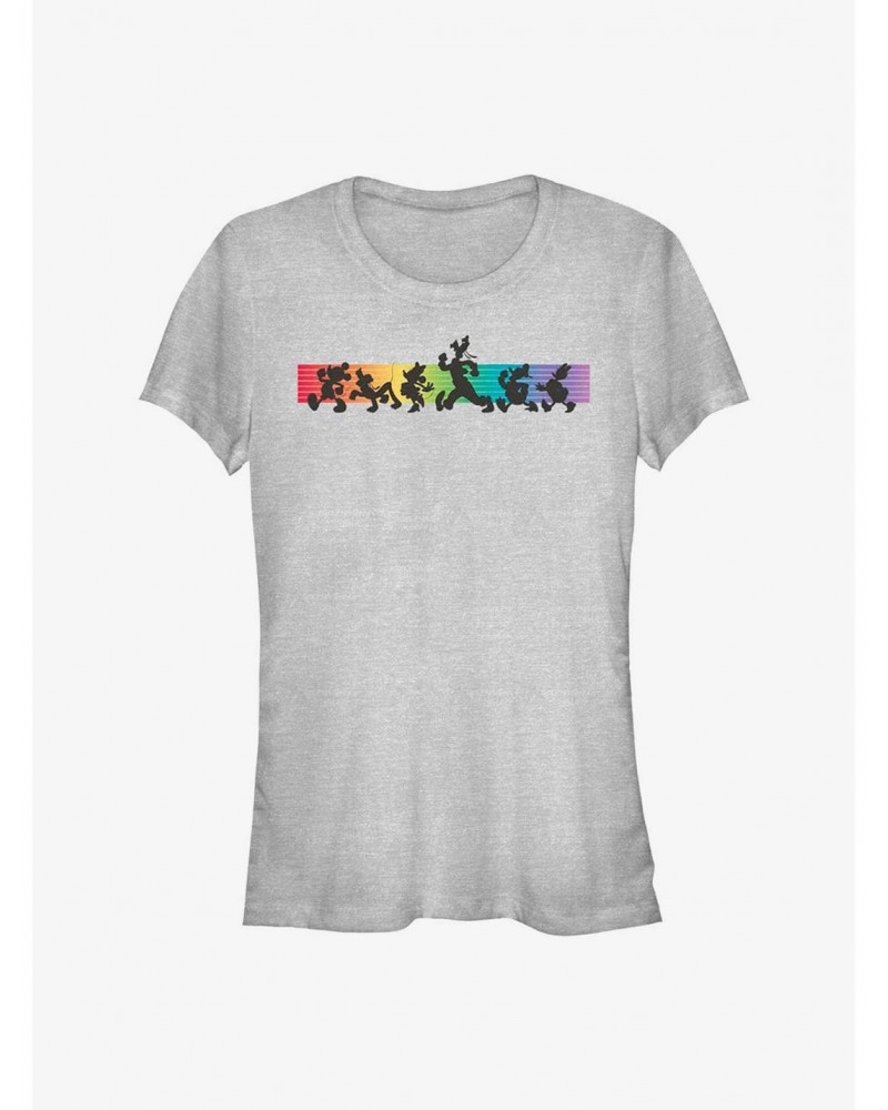 Disney Mickey Mouse Whole Crew Pride T-Shirt $6.18 T-Shirts