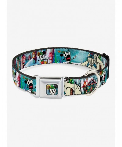 Disney Mickey Mouse Minnie Yodelberg Seatbelt Buckle Dog Collar $7.72 Pet Collars