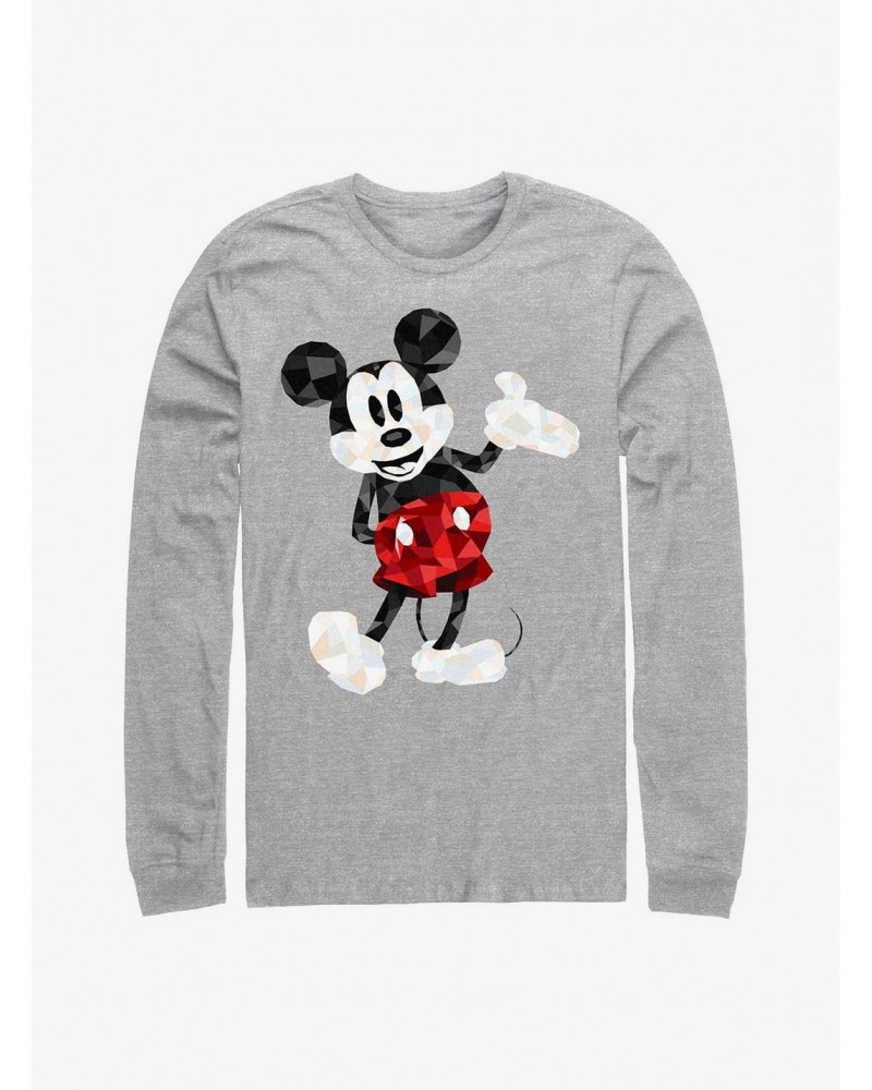 Disney Mickey Mouse Poly Long-Sleeve T-Shirt $8.95 T-Shirts