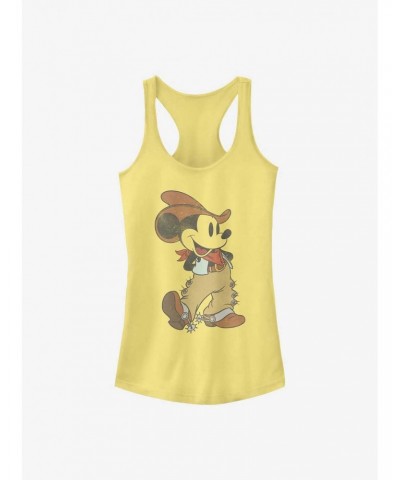 Disney Mickey Mouse Western Mickey Girls Tank $9.76 Tanks