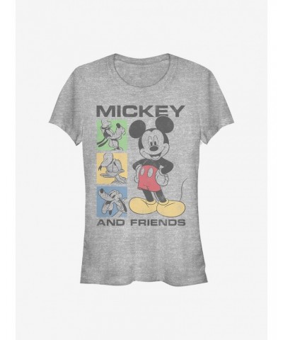 Disney Mickey Mouse Box Seats Girls T-Shirt $6.57 T-Shirts