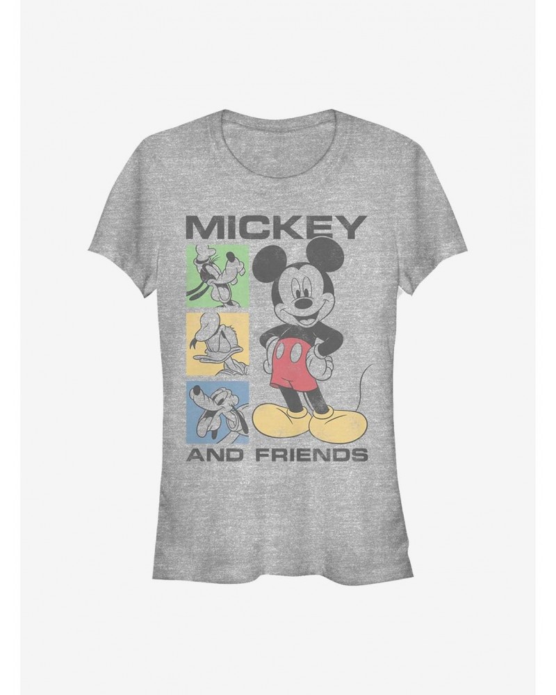 Disney Mickey Mouse Box Seats Girls T-Shirt $6.57 T-Shirts