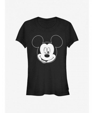 Disney Mickey Mouse Let Me Sleep Outline Girls T-Shirt $8.96 T-Shirts