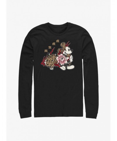 Disney Mickey Mouse Chinese New Year Mickey Long-Sleeve T-Shirt $8.42 T-Shirts