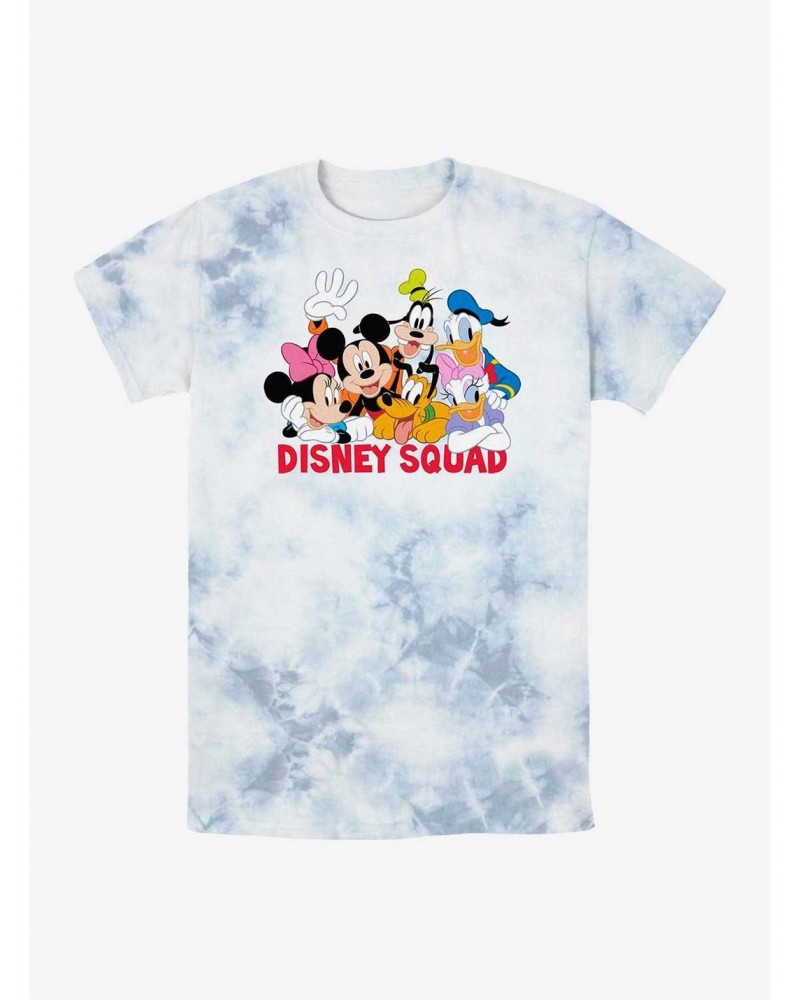 Disney Mickey Mouse Disney Squad Tie-Dye T-Shirt $8.50 T-Shirts