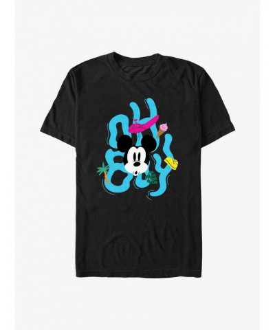 Disney Mickey Mouse Oh Boy Face T-Shirt $6.12 T-Shirts