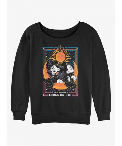 Disney Mickey Mouse The Future Looks Bright Astrology Girls Sweatshirt $9.74 Sweatshirts