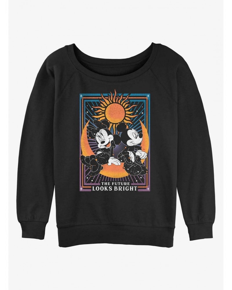 Disney Mickey Mouse The Future Looks Bright Astrology Girls Sweatshirt $9.74 Sweatshirts