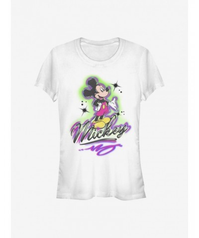 Disney Mickey Mouse Airbrush Mickey Girls T-Shirt $5.98 T-Shirts