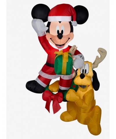 Disney Mickey Mouse And Pluto Inflatable Decor $35.30 Décor