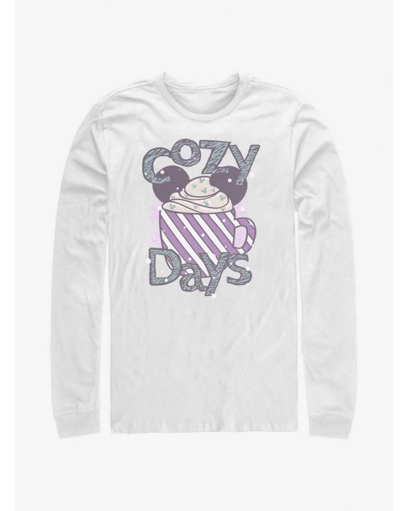 Disney Mickey Mouse Cozy Days Hot Cocoa Long-Sleeve T-Shirt $8.95 T-Shirts