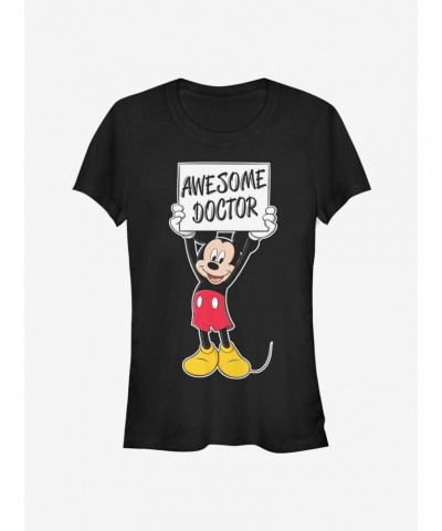 Disney Mickey Mouse Awesome Doctor Classic Girls T-Shirt $6.97 T-Shirts