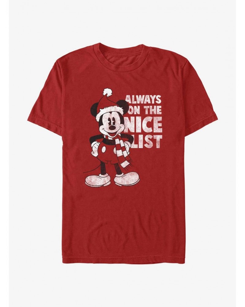 Disney Mickey Mouse Always On The Nice Lise T-Shirt $7.84 T-Shirts