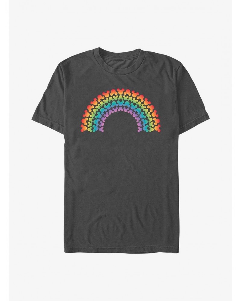 Disney Mickey Mouse Mickey Head Rainbow Pride T-Shirt $6.12 T-Shirts