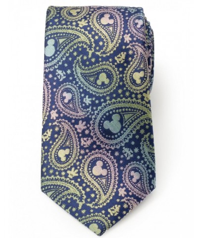 Disney Mickey Mouse Silhouette Iridescent Navy Tie $28.76 Ties