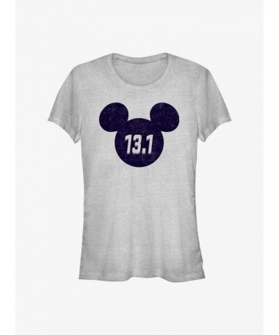 Disney Mickey Mouse 13.1 Half Marathon Ears Girls T-Shirt $7.37 T-Shirts