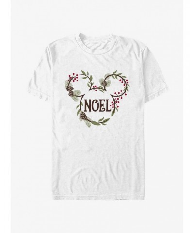 Disney Mickey Mouse Noel Mistletoe Ears T-Shirt $8.22 T-Shirts