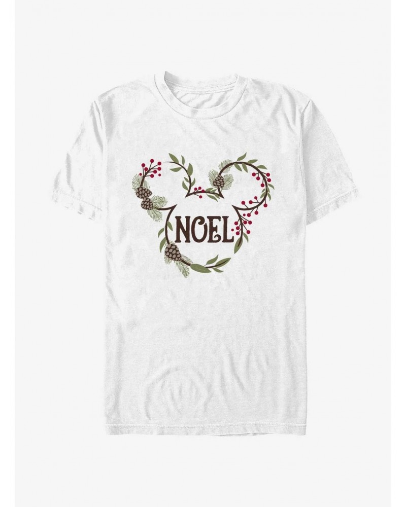 Disney Mickey Mouse Noel Mistletoe Ears T-Shirt $8.22 T-Shirts