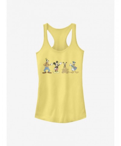 Disney Mickey Mouse Disney Mickey Mouse Group Girls Tank $8.76 Tanks