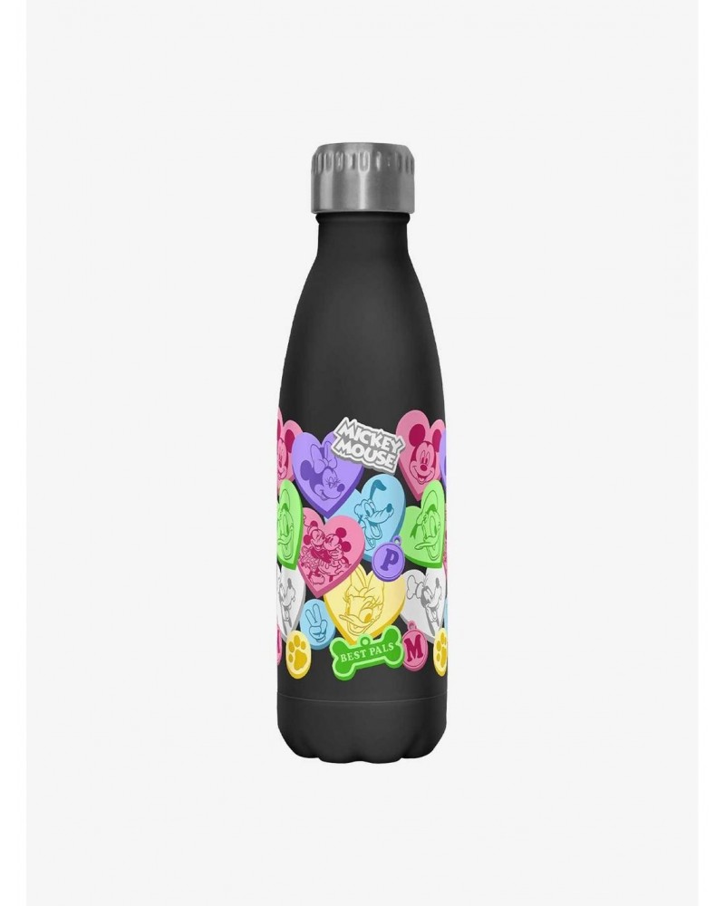 Disney Mickey Mouse Candy Hearts Water Bottle $8.96 Water Bottles