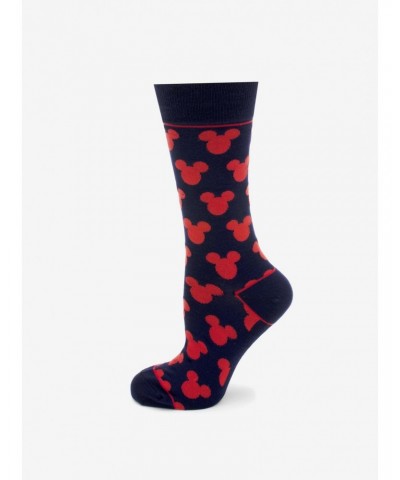 Disney Mickey Mouse Silhouette Blue Socks $5.97 Socks